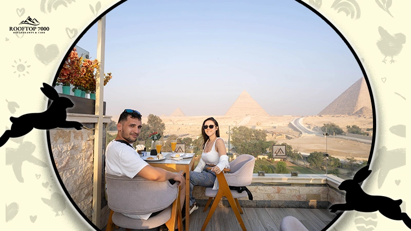 Best Places to Eat in Cairo Egypt for Easter with a View | rooftop7000